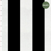 Black and White Stripe Patterned Digital Printed Fabric in Different Sizes